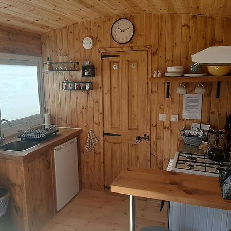 Anglesey New Modern Shepherds Hut With Spa Hot Tub Gwalchmai Extérieur photo