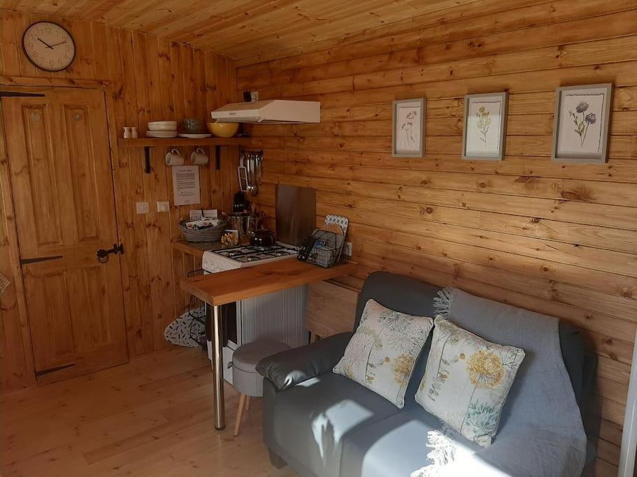 Anglesey New Modern Shepherds Hut With Spa Hot Tub Gwalchmai Extérieur photo