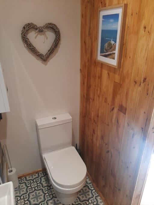 Anglesey New Modern Shepherds Hut With Spa Hot Tub Gwalchmai Extérieur photo